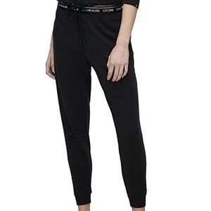 NEW ⭐ Calvin Klein CK Black Cotton Jogger Sweatpants XS